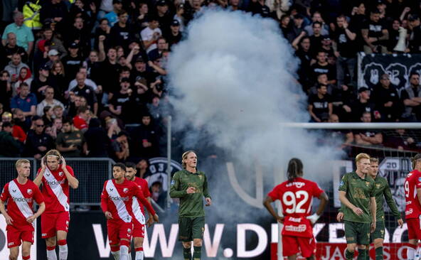 Un match interrompu à cause du comportement de supporters