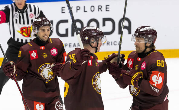Une deuxième victoire pour Genève-Servette en Champions League