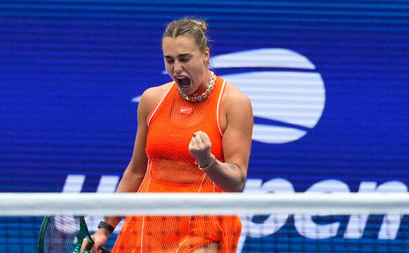Sabalenka qualifiée pour les quarts de finale de l'US Open