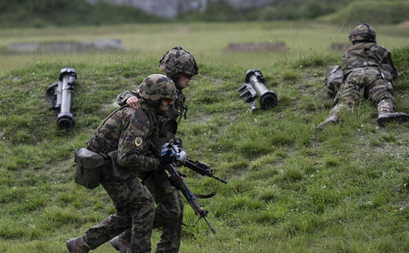 Les militaires suisses en moins bonne forme physique