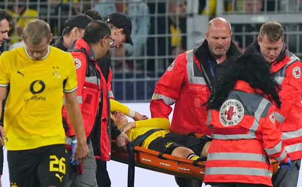 Karetsas victime d'un malaise pendant Dortmund-Villarreal