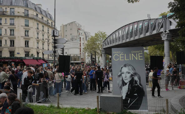 Céline Dion à quelques heures de son grand retour sur scène
