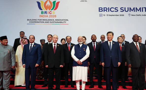 En Inde, les dirigeants des Brics font l'éloge de leur coopération