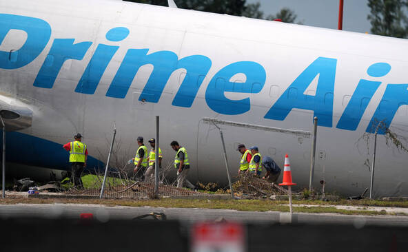 Miami: Amazon suspend l'opérateur de l'avion-cargo accidenté