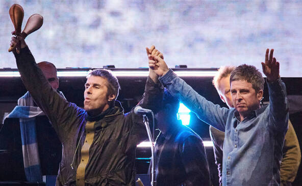 Oasis annonce une nouvelle tournée mondiale en 2027