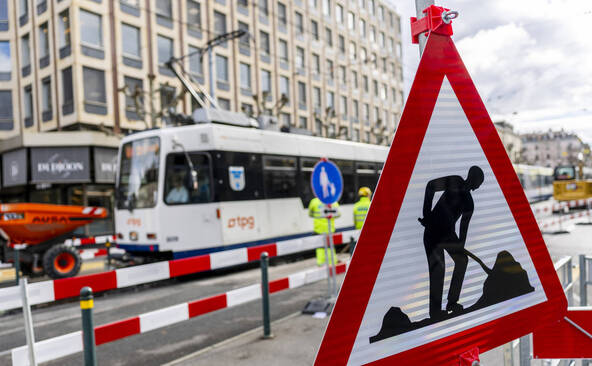 Un nouveau site Internet informe sur les chantiers à Genève