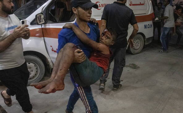 Effondrement d'un immeuble à Gaza: 8 morts et plus de 60 disparus
