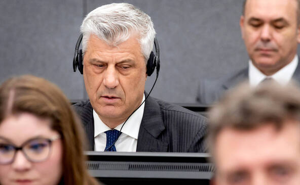 L'ex-président du Kosovo Hashim Thaçi condamné à 25 ans de prison