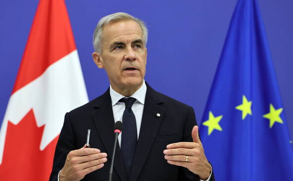Carney balaie les menaces de Trump et salue une alliance avec l'UE