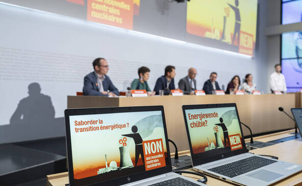 Plus de 125'000 signatures récoltées contre le retour du nucléaire