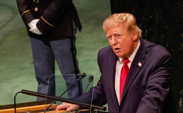 A l'ONU, Trump affirme sa volonté d'influence en Amérique du Sud