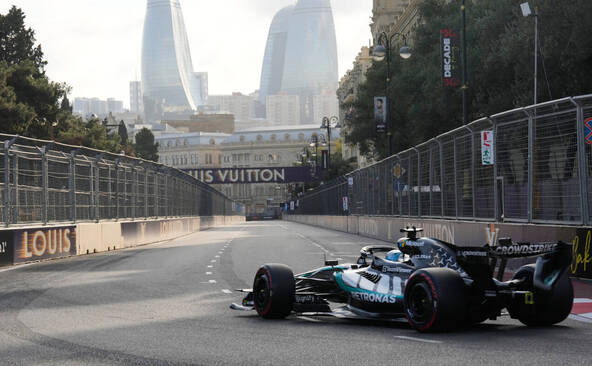 F1: Russell (Mercedes) partira en pole position du GP d'Azerbaïdjan