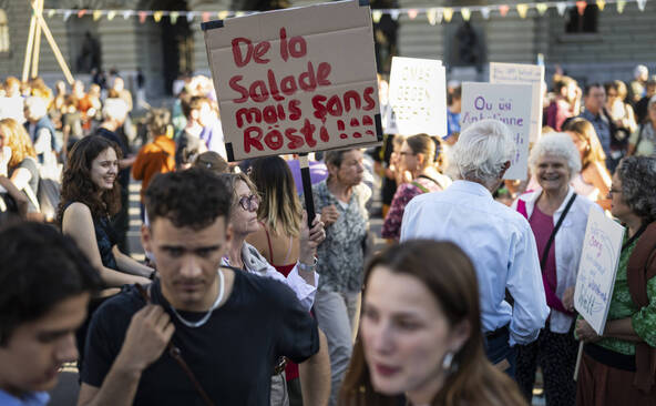 Manifestations pour la protection du climat
