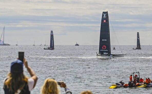 Nicolas Rolaz et Alinghi frustrés au terme des pré-régates