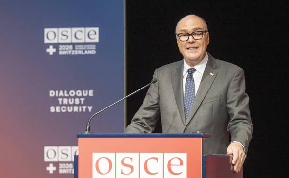 Présidente de l'OSCE, la Suisse promeut à Zoug la cyberdiplomatie
