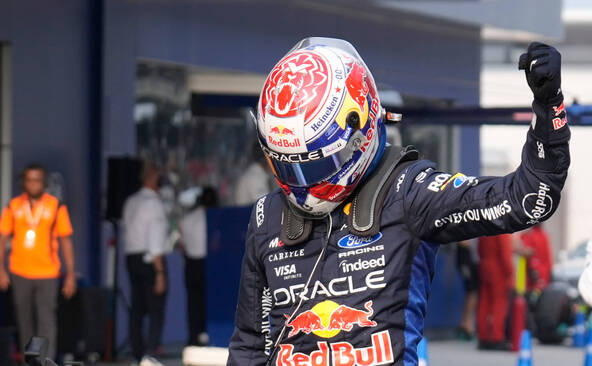 Première pole pour Max Verstappen