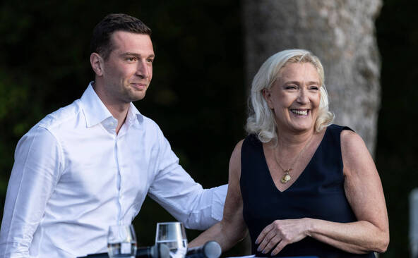 France:Marine Le Pen maintient « totalement » sa confiance à Bardella