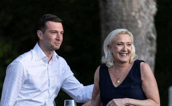 France: Marine Le Pen maintient sa confiance en Jordan Bardella