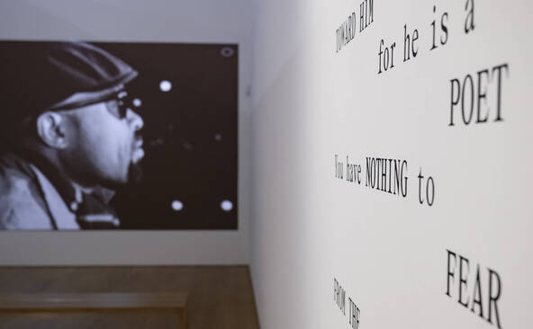 Une « fleur noire » au MCBA avec l'artiste afro-américain Ted Joans