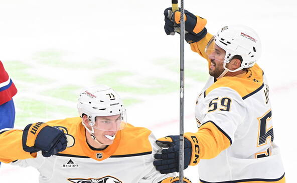 Josi et Nashville renversent Montréal
