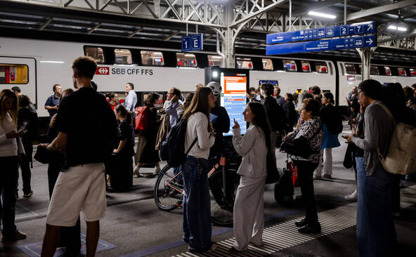 Circulation des trains bloquée entre Lausanne et Yverdon-les-Bains