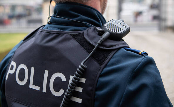 La police en nombre à Berne avant une manifestation non autorisée