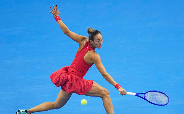 Pékin: La Chinoise Zheng Qinwen remporte son premier WTA 1000