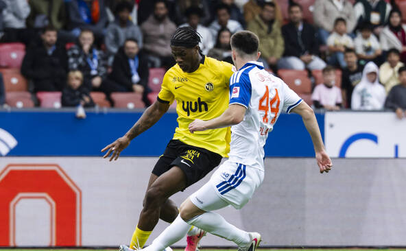 Super League: YB s'impose en trois minutes face à Grasshopper