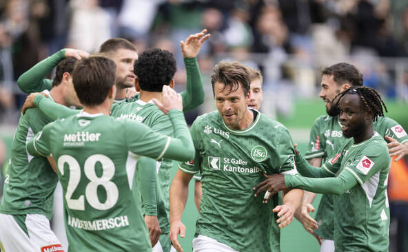 SL: Lausanne défait sur la plus petite des marges à St-Gall