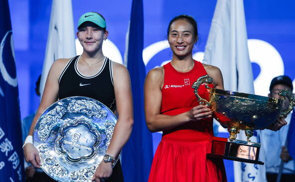 Zheng et Andreeva déclarent forfait pour le WTA 1000 de Wuhan