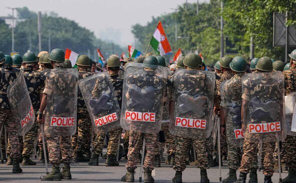 Inde: des milliers de manifestants à New Delhi