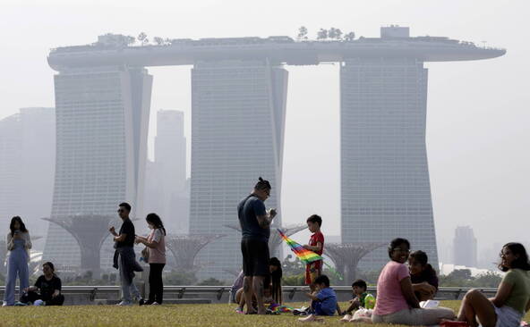 Incendies en Indonésie: pollution « très élevée » à Singapour