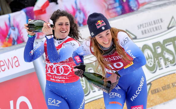 Goggia et Brignone ne skieront pas à Sölden