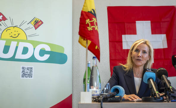 Céline Amaudruz est candidate au Conseil fédéral
