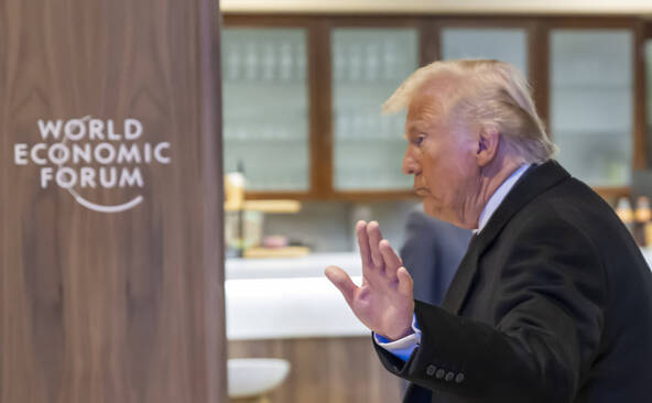 Le président américain Donald Trump encore invité au WEF en 2027