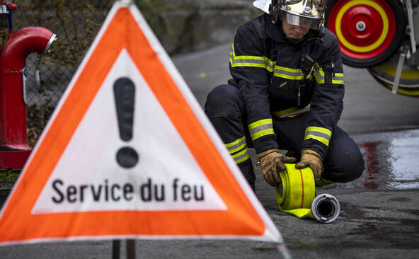 Incendie d'un appartement à La Chaux-de-Fonds