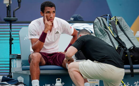 Auger-Aliassime forfait pour les Swiss Indoors de Bâle