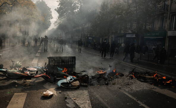 La France sonnée au lendemain d'une journée de mobilisation