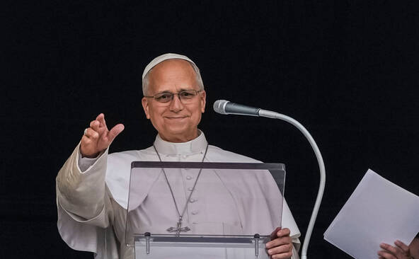 Le pape remercie les fidèles pour leur soutien