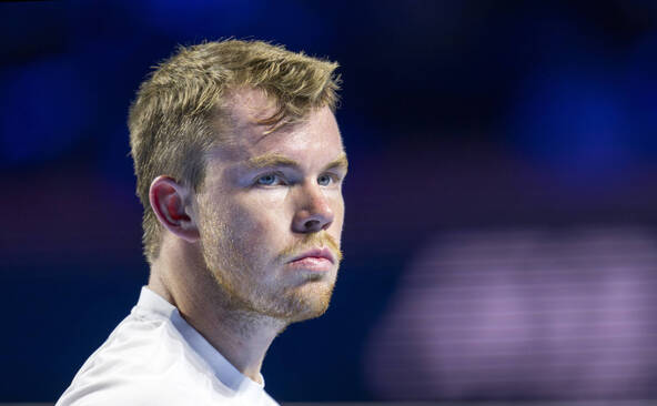 Rémy Bertola va disputer son deuxième match sur l'ATP Tour