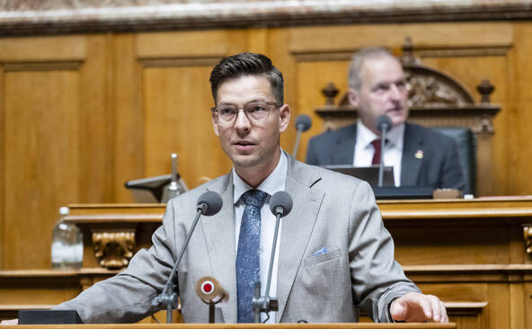 Le Fribourgeois Nicolas Kolly n'est pas candidat au Conseil fédéral