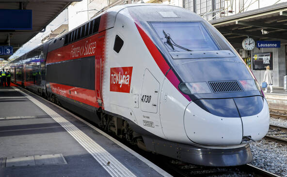 Un sondage confirme l'intérêt pour un train direct Suisse-Londres