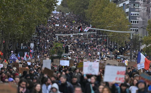 France: manifs sous très haute sécurité et sans incident majeur