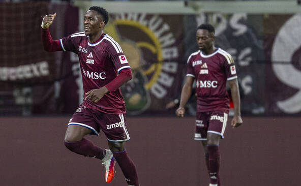 Mutandwa offre la victoire à Servette contre Vaduz