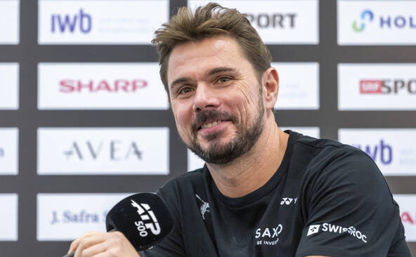 Wawrinka « très heureux de pouvoir finir en Suisse »
