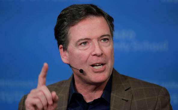 L'ex-directeur du FBI James Comey de nouveau poursuivi en justice