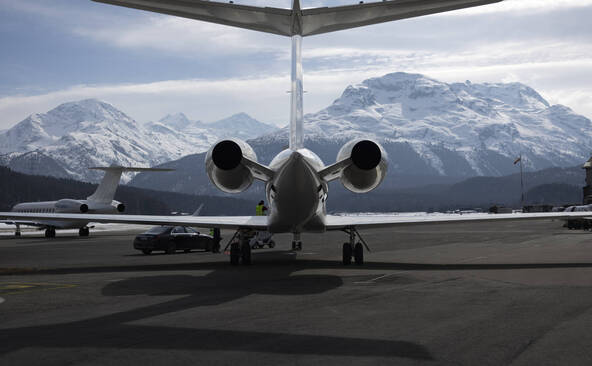 Les jets privés sont de gros contributeurs aux émissions de CO2