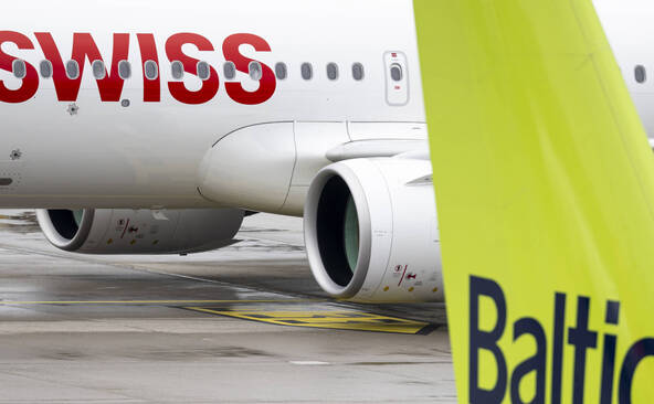 Swiss met fin à la coopération avec Air Baltic