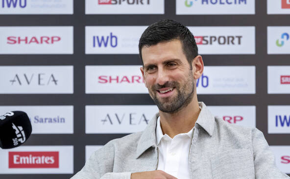 « Quand je me sens mieux, je joue mieux », dit Djokovic à Bâle