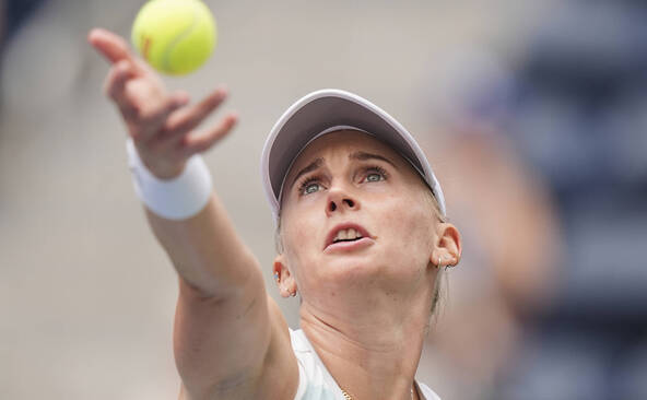 Jil Teichmann en quart de finale à Canton